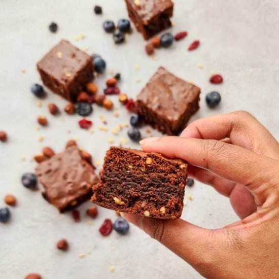 Fruit and Nuts Brownies