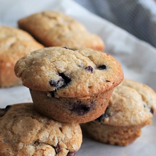 Earl Grey & Blueberry Tea Cakes