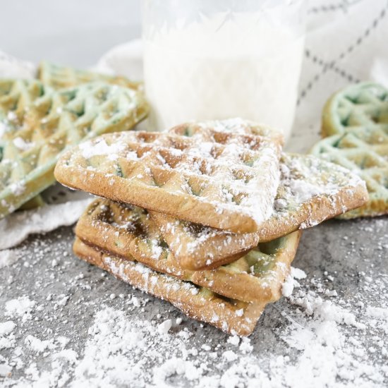 Easy Belgian Waffle Cookies