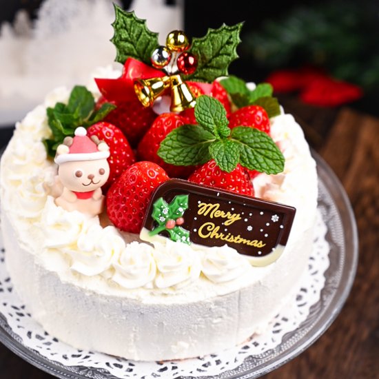 Fluffy Japanese Christmas Cake