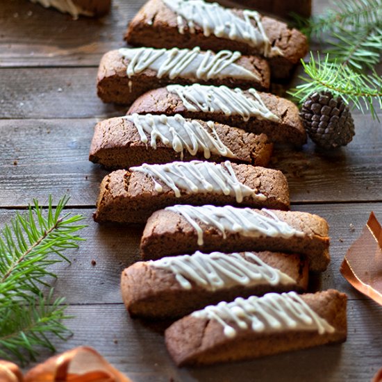 Gingerbread Biscotti