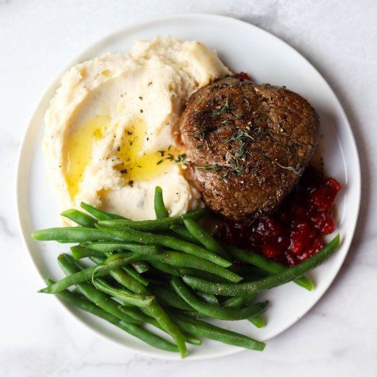 Beef Tenderloin with Cranberries