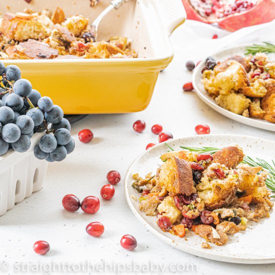 Sourdough Stuffing with Sausage