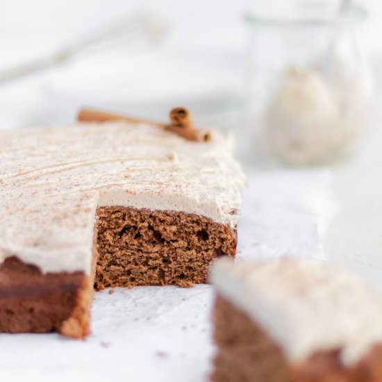 Gingerbread Sheet Cake