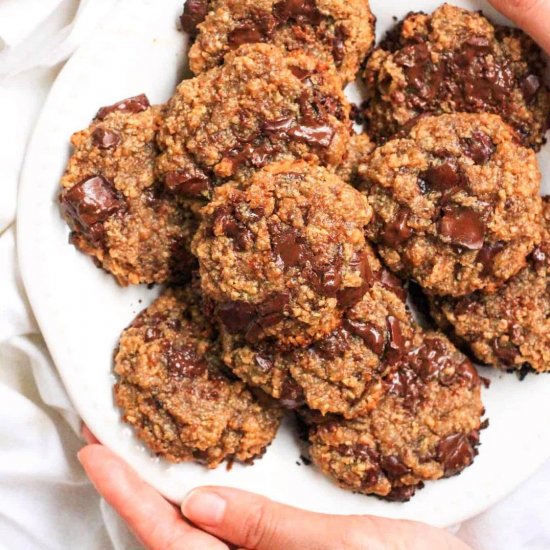 Cashew Butter Cookies (GF, Vegan)