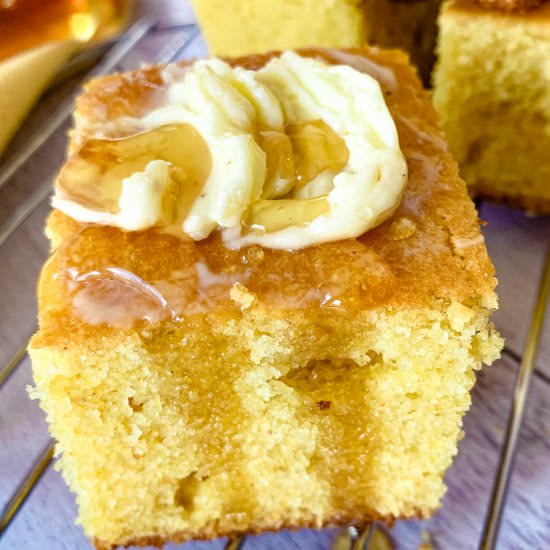 Sweet Buttermilk Cornbread