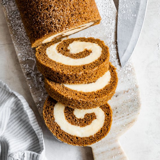 Gluten-Free Pumpkin Roll