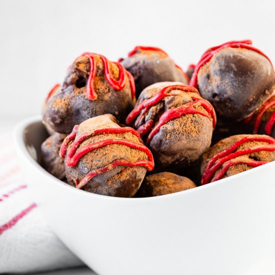 Chocolate Cherry Truffles