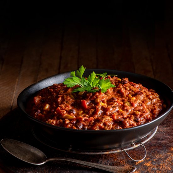 Protein Rich Tempeh Chili