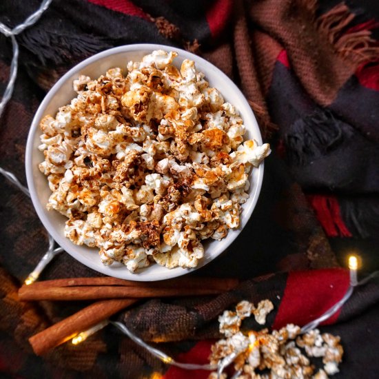 Maple Cinnamon Popcorn