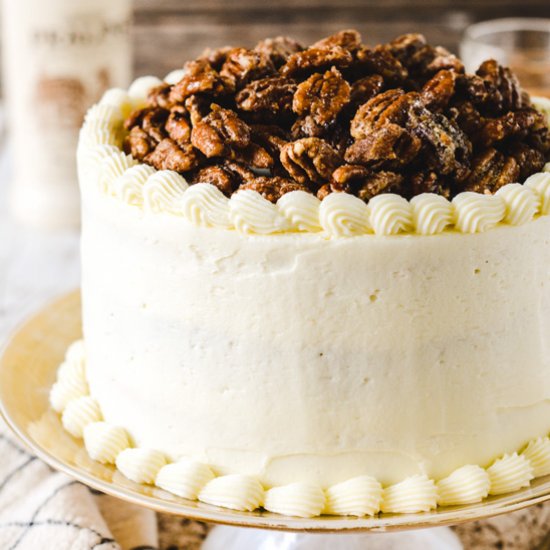 Pecan Praline Cake