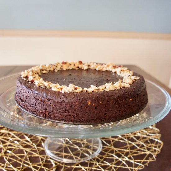 Flourless Chocolate Hazelnut Cake