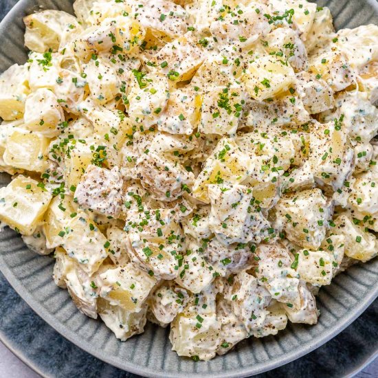 EASY MUSTARD POTATO SALAD