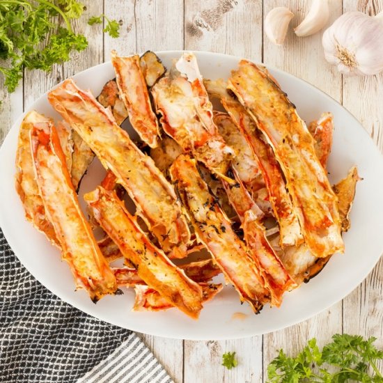 Grilled King Crab Legs