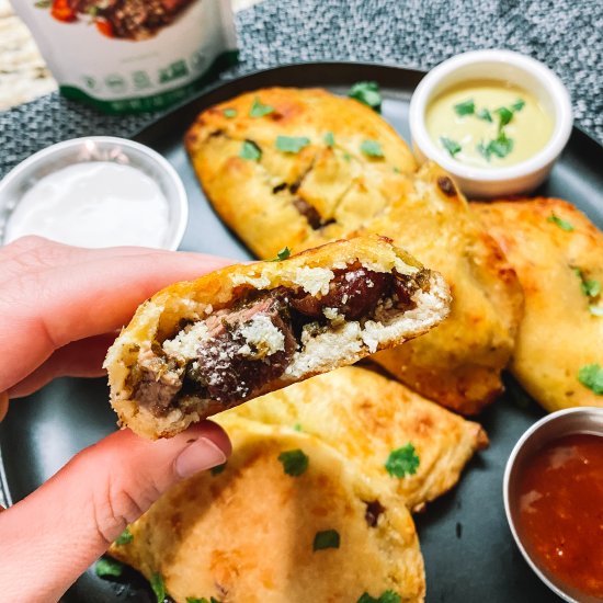 Keto Cilantro Lime Tri Tip Empanada