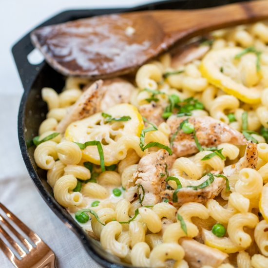 Lemon-Basil Chicken Pasta