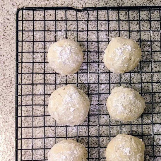 Eggnog Wedding Cookies