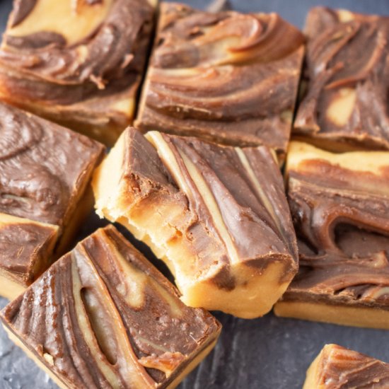 Chocolate Peanut Butter Fudge