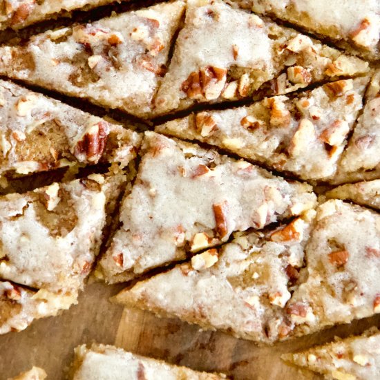 Cardamom Bars w/ Brown Butter Icing