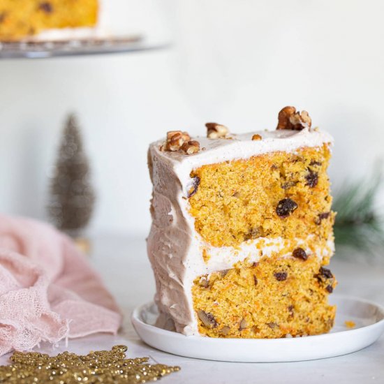 CARROT CAKE + CHAI CREAM CHEESE