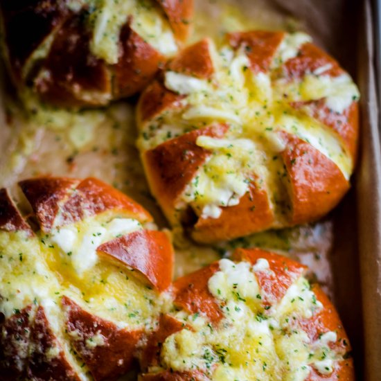 Korean Garlic Bread