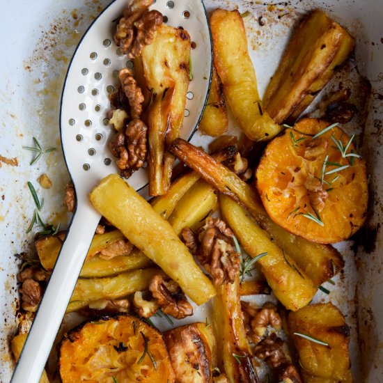 Glazed Parsnips