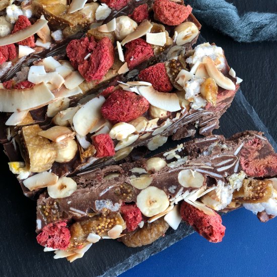 Healthier rocky road