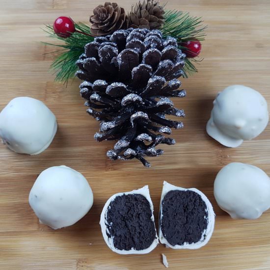 Oreo cheesecake balls