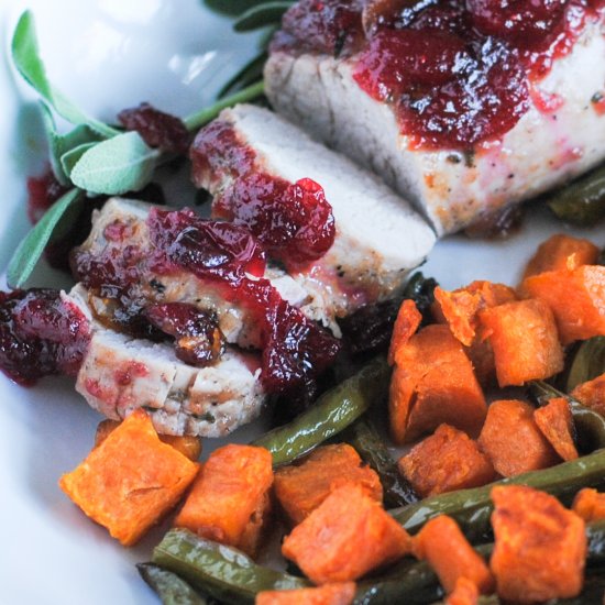 Cranberry Pork Loin