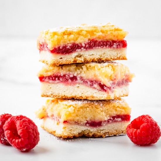 Raspberry Almond Bars