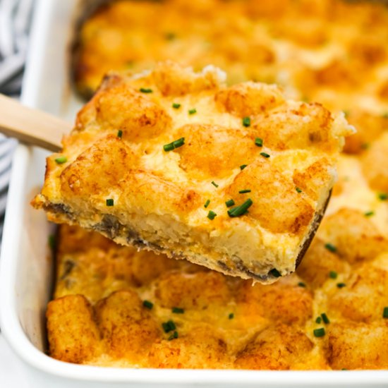 Sausage Tater Tot Casserole