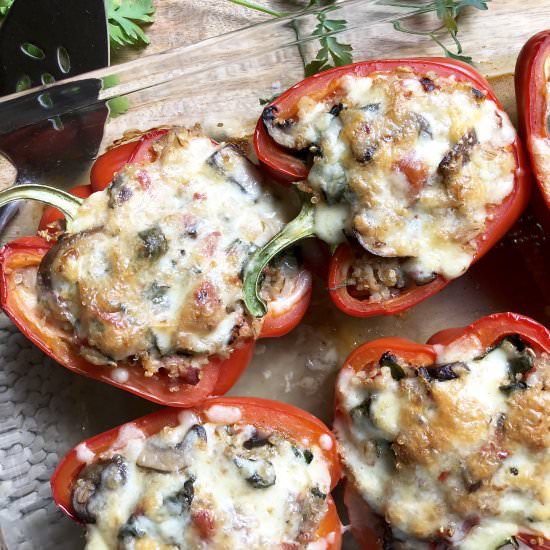 stuffed peppers with quinoa