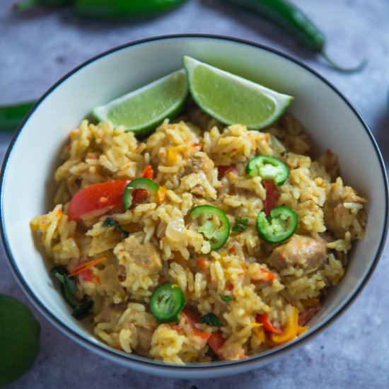 Instant Pot Thai Green Curry Bowls