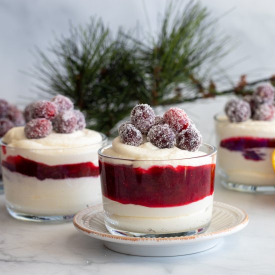 White Chocolate Mousse Cranberry