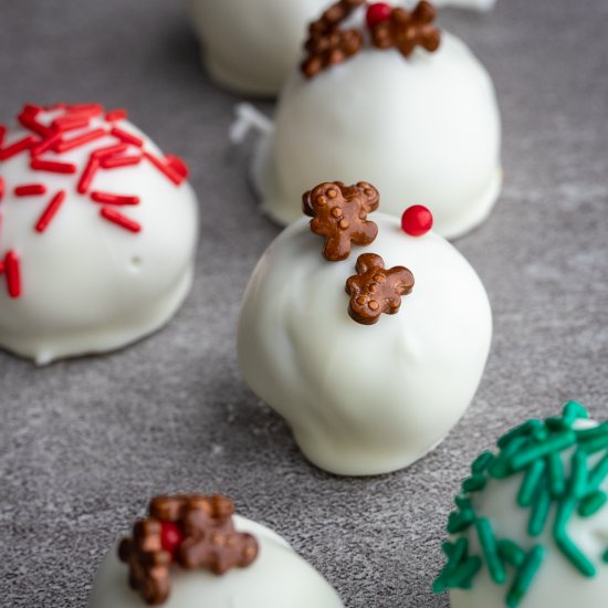 Simple Gingerbread Truffles