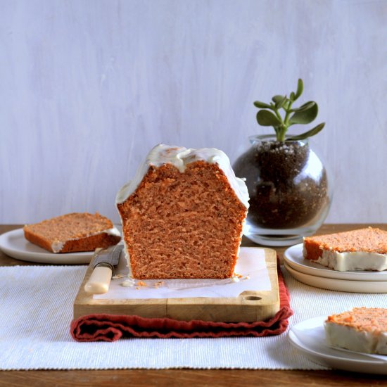 guava poppy seed quick bread