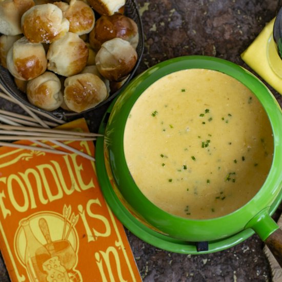 Cheesy Swiss Fondue