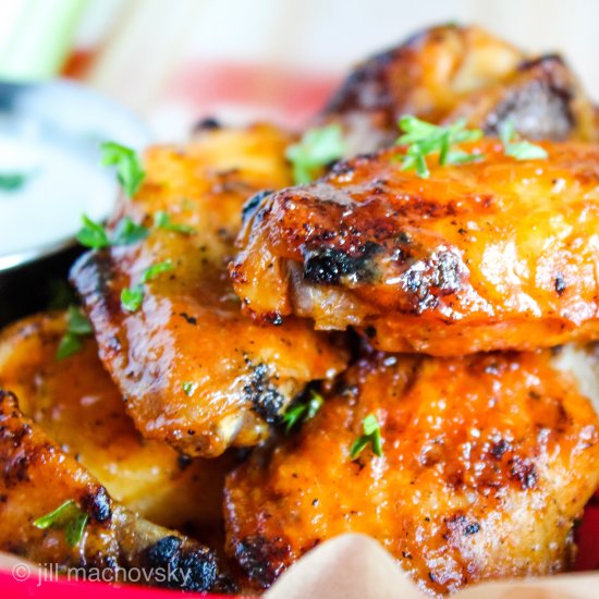 Oven Baked Hot Wings