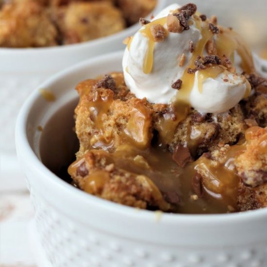 Irish Cream Toffee Bread Pudding