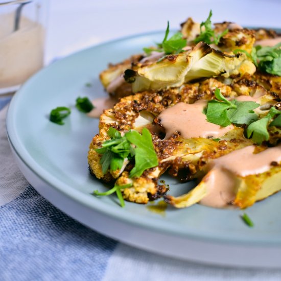 Roasted Cauliflower Steaks