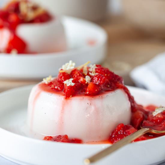 Vegan Coconut Panna Cotta