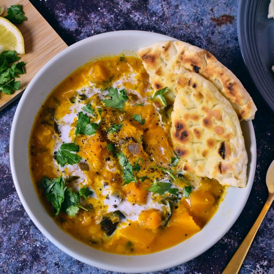 Creamy Lentil Dhal [vegan]