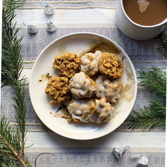 Vegan Soft Pumpkin Cookies