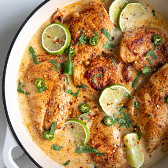 Coconut Milk Chicken