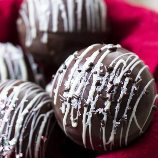 Vegan Hot Cocoa Bombs