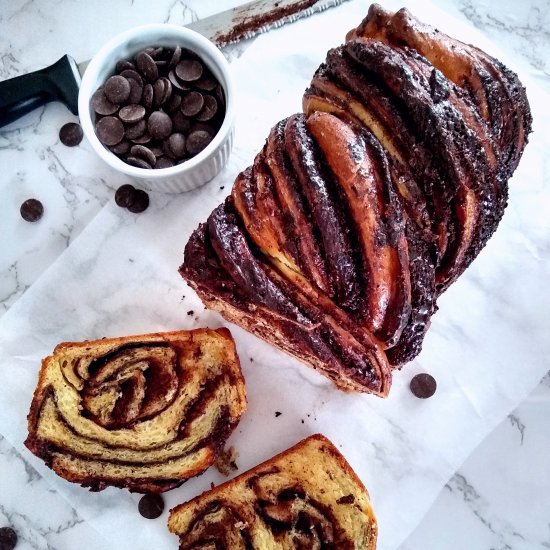 Chocolate Babka / Krantz Cake