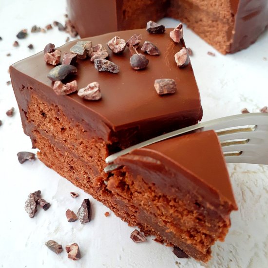 Double chocolate cake