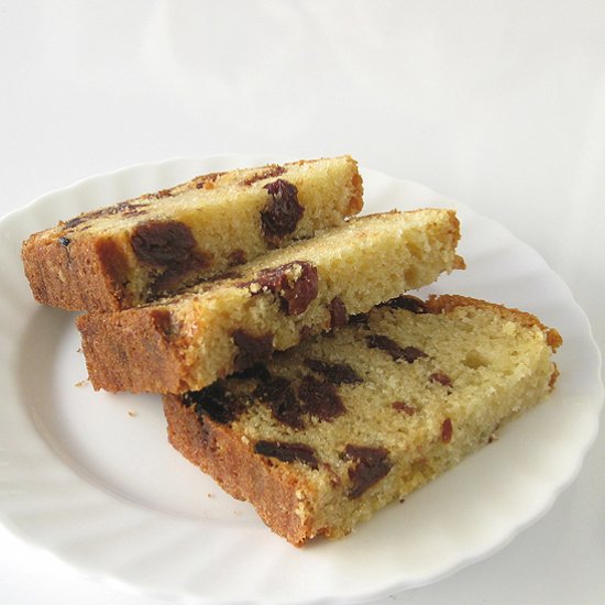 Cherry Almond Tea Loaf