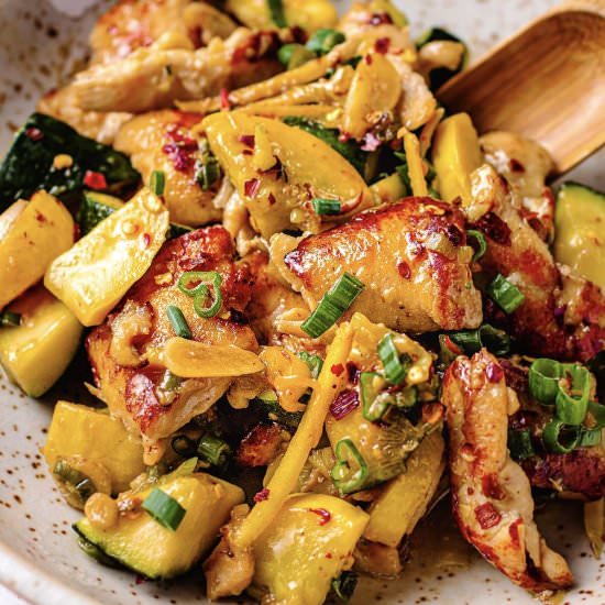 Ginger Chicken Stir-Fry