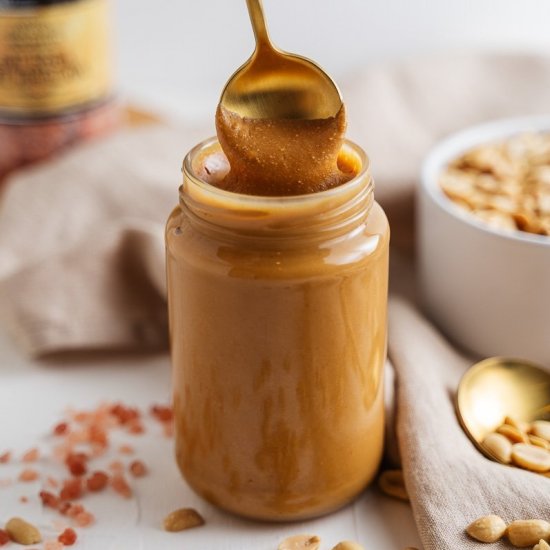 homemade peanut butter (5 minutes)